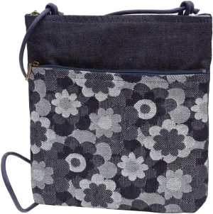 Creareki Made in Japan Shoulder Bag for Women Crossbody Lightweight Okayama Denim Margaret Mother Birthday Gift DJ-111mus