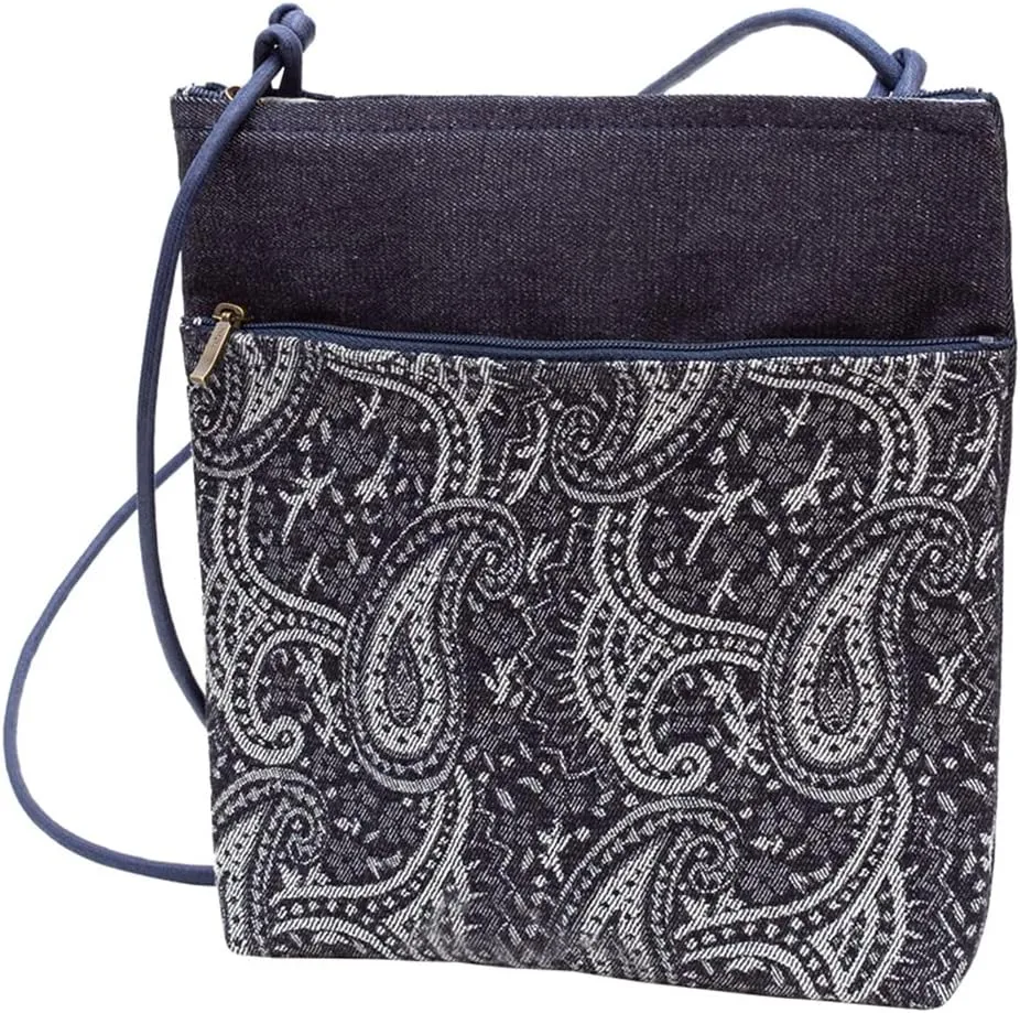 Creareki Made in Japan Shoulder Bag for Women Crossbody Lightweight Okayama Denim Margaret Mother Birthday Gift DJ-111mus
