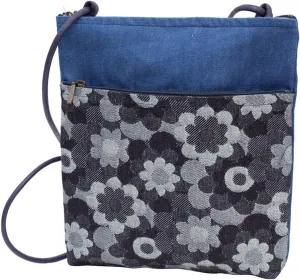 Creareki Made in Japan Shoulder Bag for Women Crossbody Lightweight Okayama Denim Margaret Mother Birthday Gift DJ-111mus