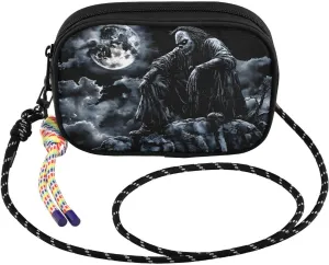 Creepy Clown Rocky Crossbody Bags for Women Cell Phone Purses Women's Shoulder Handbags Wallet Purse with Adjustable Strap