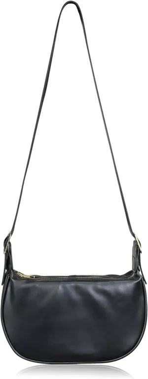 Crescent Bag, PU Leather Hobo Bag Fashion Shoulder Bag with Adjustable Shoulder Strap, Large Capacity Crossbody Bag
