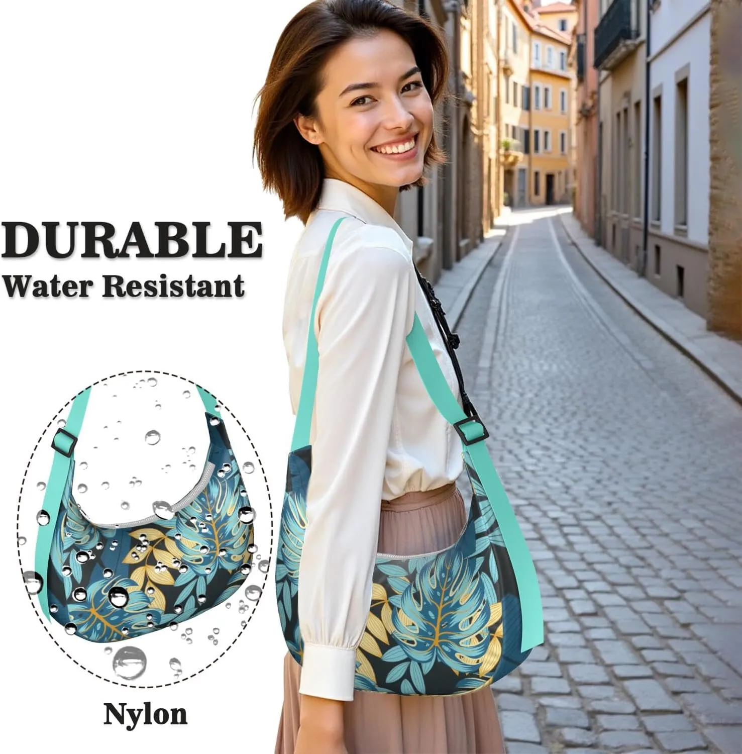 Crescent Shoulder Bag s for WomenTote Handbag Under the Arm Purses Mini Clutch Purse with Travel.