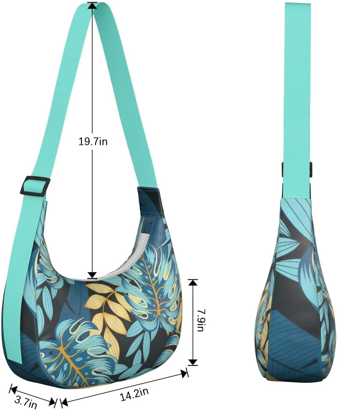 Crescent Shoulder Bag s for WomenTote Handbag Under the Arm Purses Mini Clutch Purse with Travel.