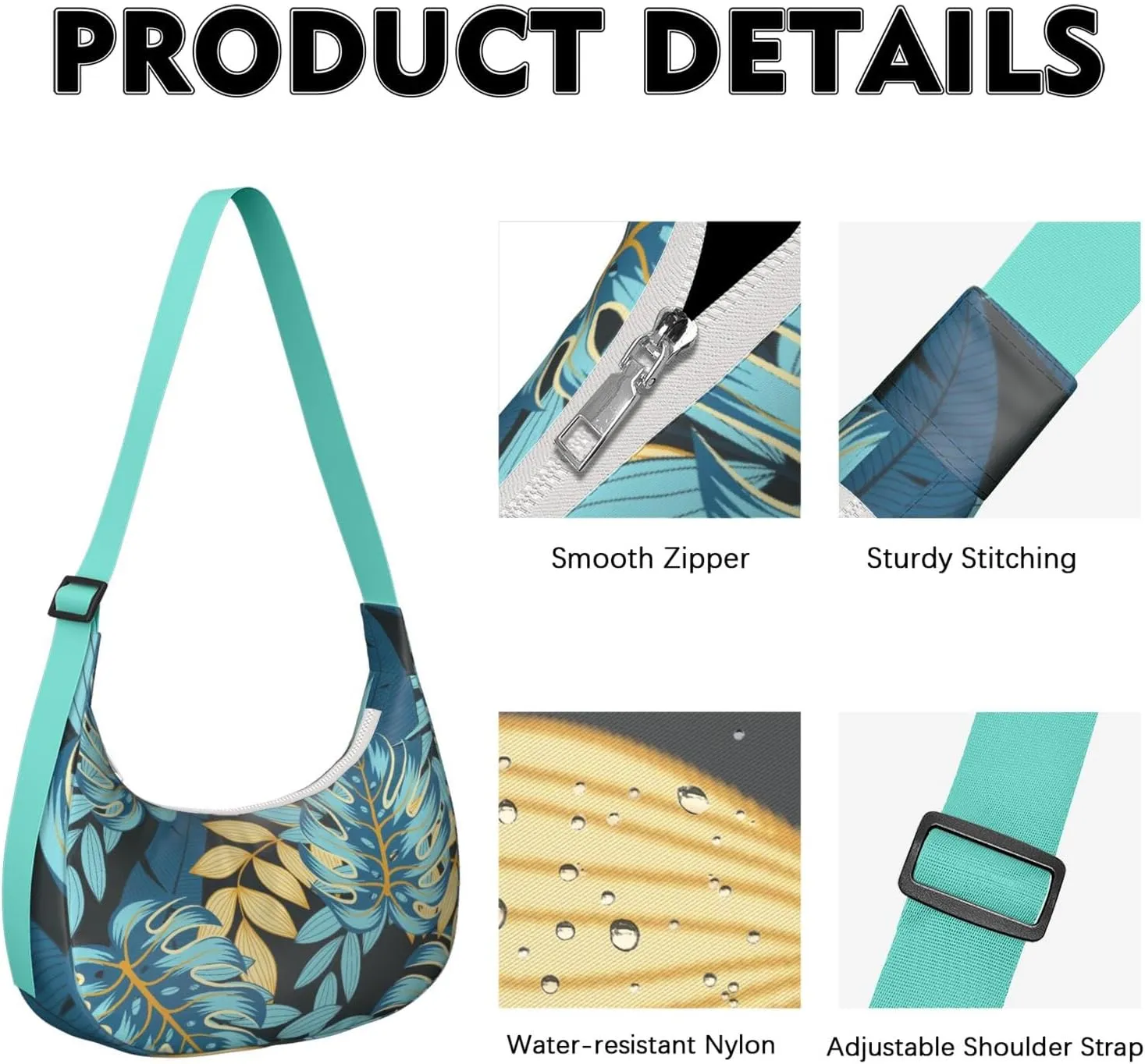 Crescent Shoulder Bag s for WomenTote Handbag Under the Arm Purses Mini Clutch Purse with Travel.