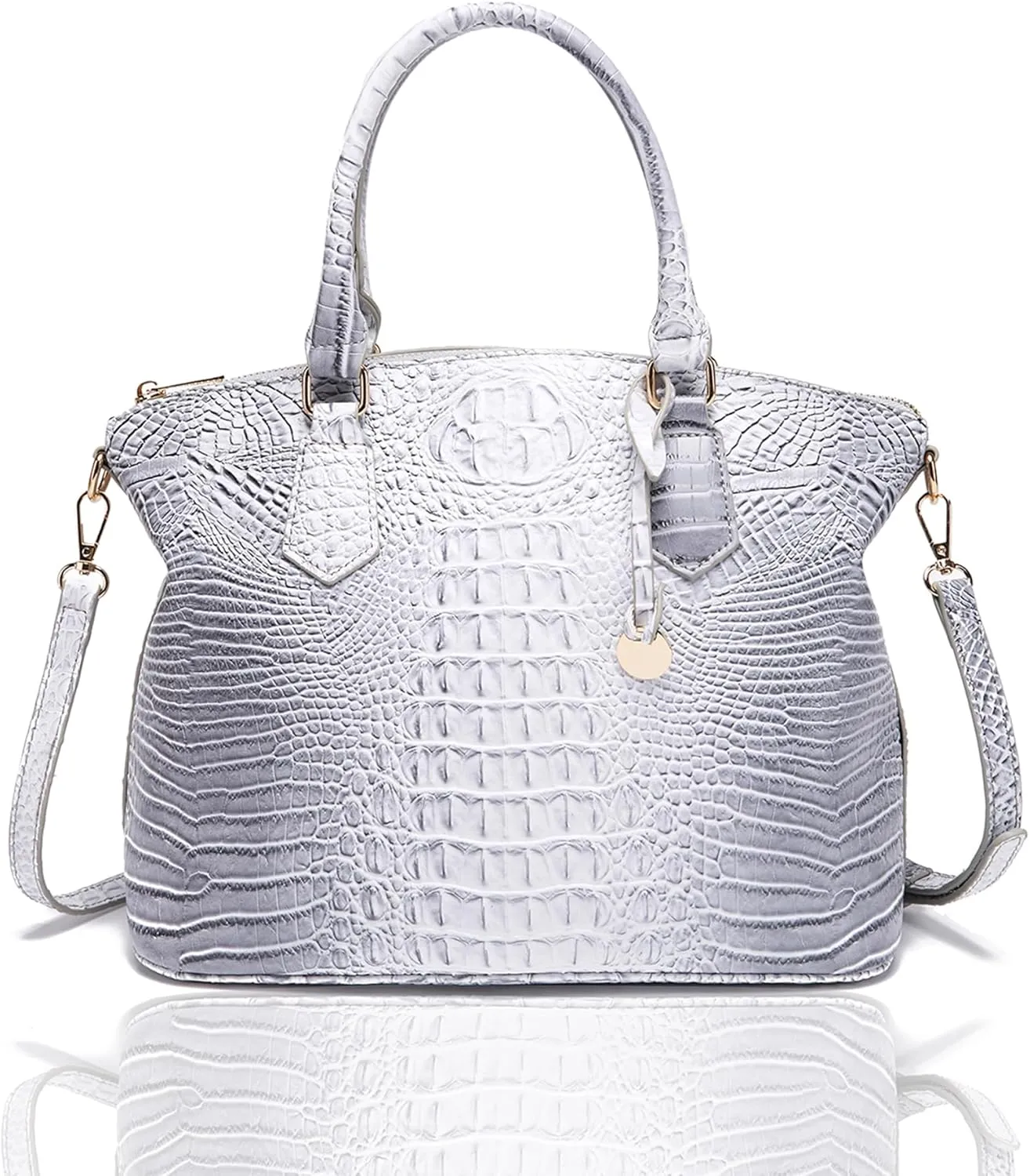 Crocodile Handbag Women Purse Satchel Bag Crossbody Classy Tote Bag Top Handle Vegan Leather Ladies Handbag purses