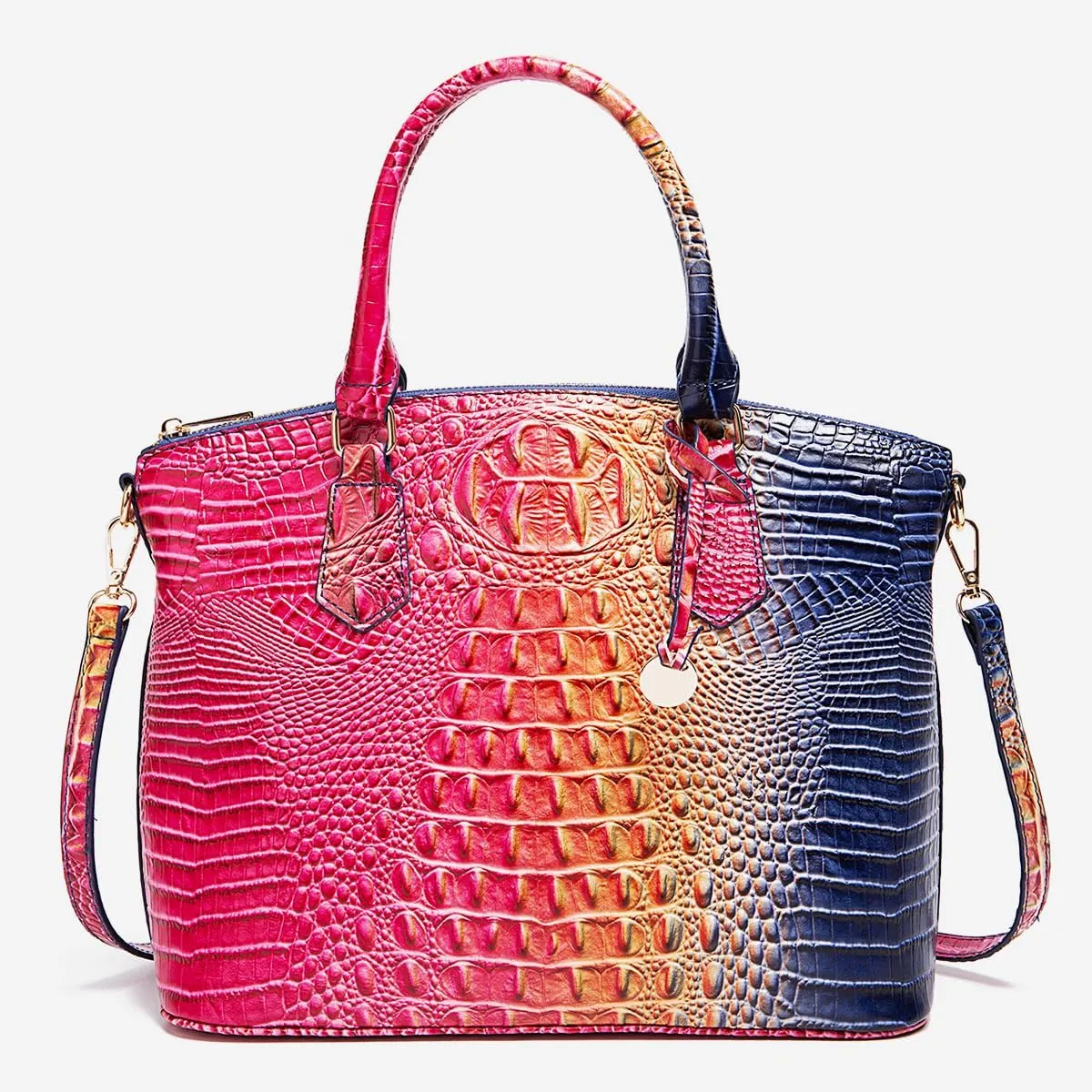 Crocodile Handbag Women Purse Satchel Bag Crossbody Classy Tote Bag Top Handle Vegan Leather Ladies Handbag purses