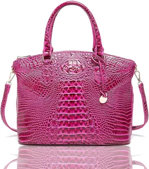 Crocodile Handbag Women Purse Satchel Bag Crossbody Classy Tote Bag Top Handle Vegan Leather Ladies Handbag purses
