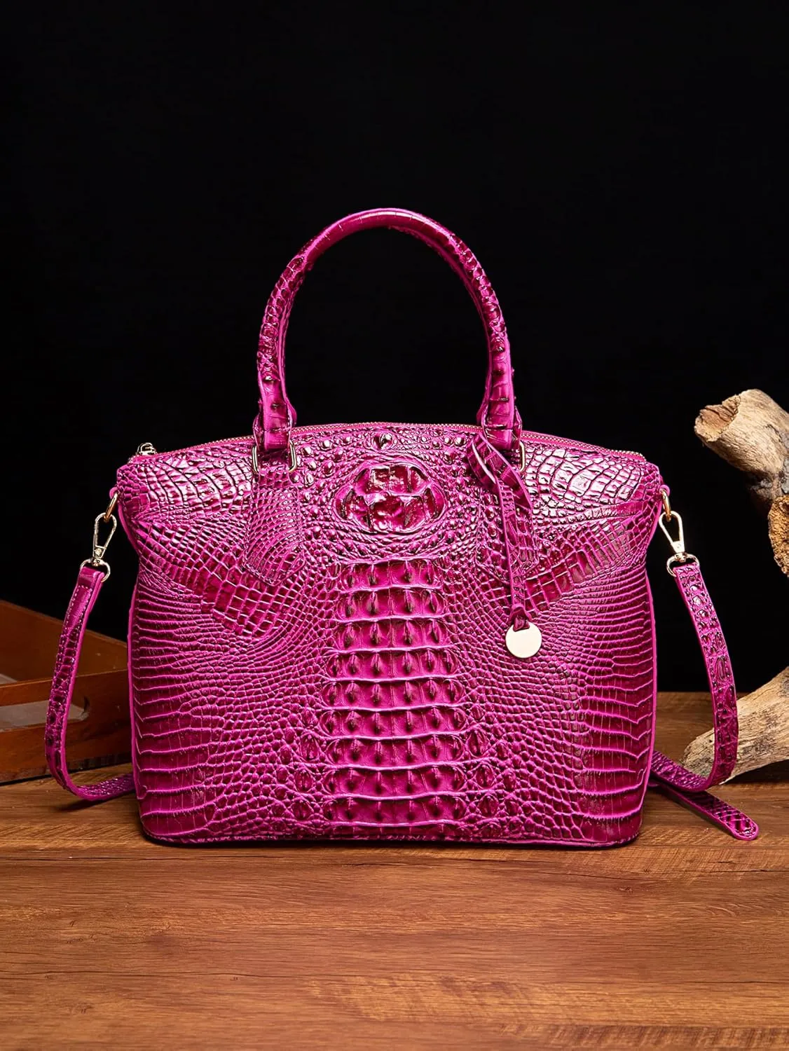 Crocodile Handbag Women Purse Satchel Bag Crossbody Classy Tote Bag Top Handle Vegan Leather Ladies Handbag purses