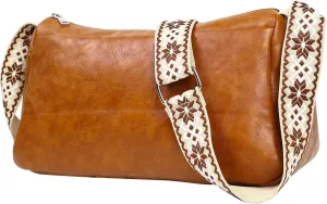 Crossbody Bag for Women, Adjustable Strap Crossbody Bag for Women, Elegant Vintage Shoulder Purse for Women