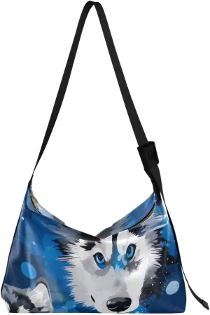 Crossbody Bag for Women Men with Adjustable Strap PU Leather Shoulder Hobo Purse Bag 208001