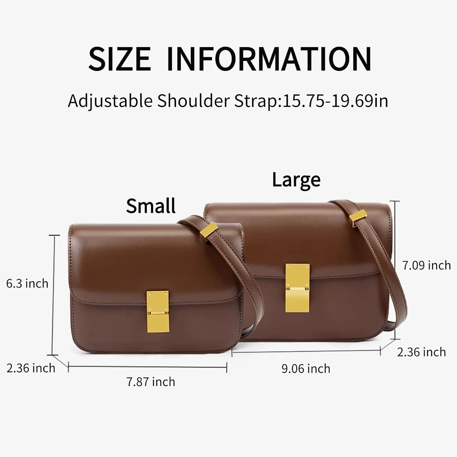 Crossbody Bag for Women PU Leather Square Purse Trendy Small Shoulder Bag Cute Ladies Cross Body Handbags 2024