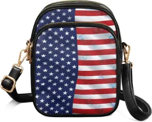 Crossbody Bag for Womens PU Leather Shoulder Purses Travel Purse Pocketbooks Multi Pocket Over the Shoulder Purses