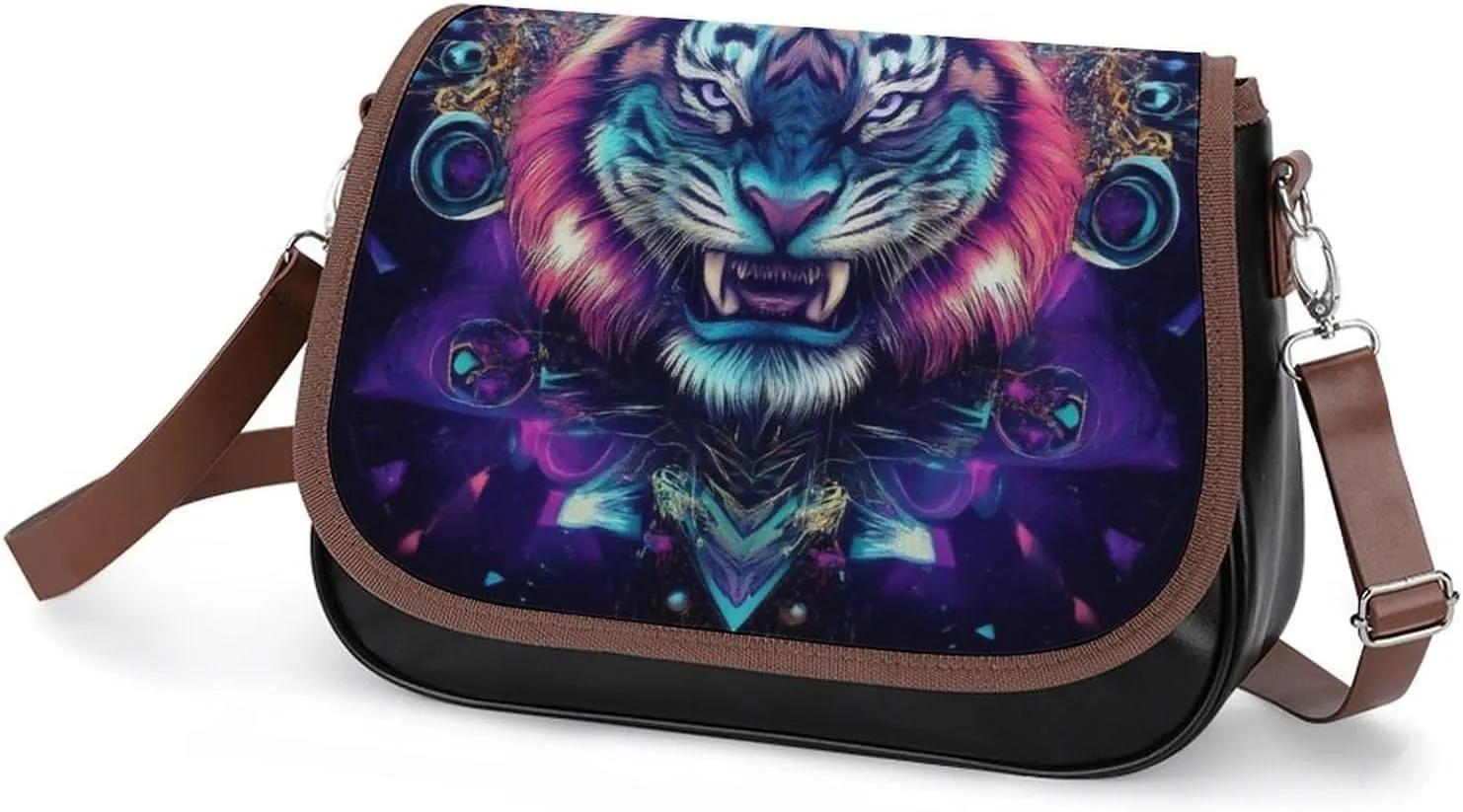 Crossbody Bag with Adjustable Strap for Women, Small Pu Leather Shoulder Handbags for Office