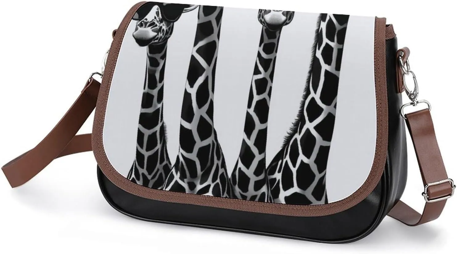 Crossbody Bag with Adjustable Strap for Women, Small Pu Leather Shoulder Handbags for Office