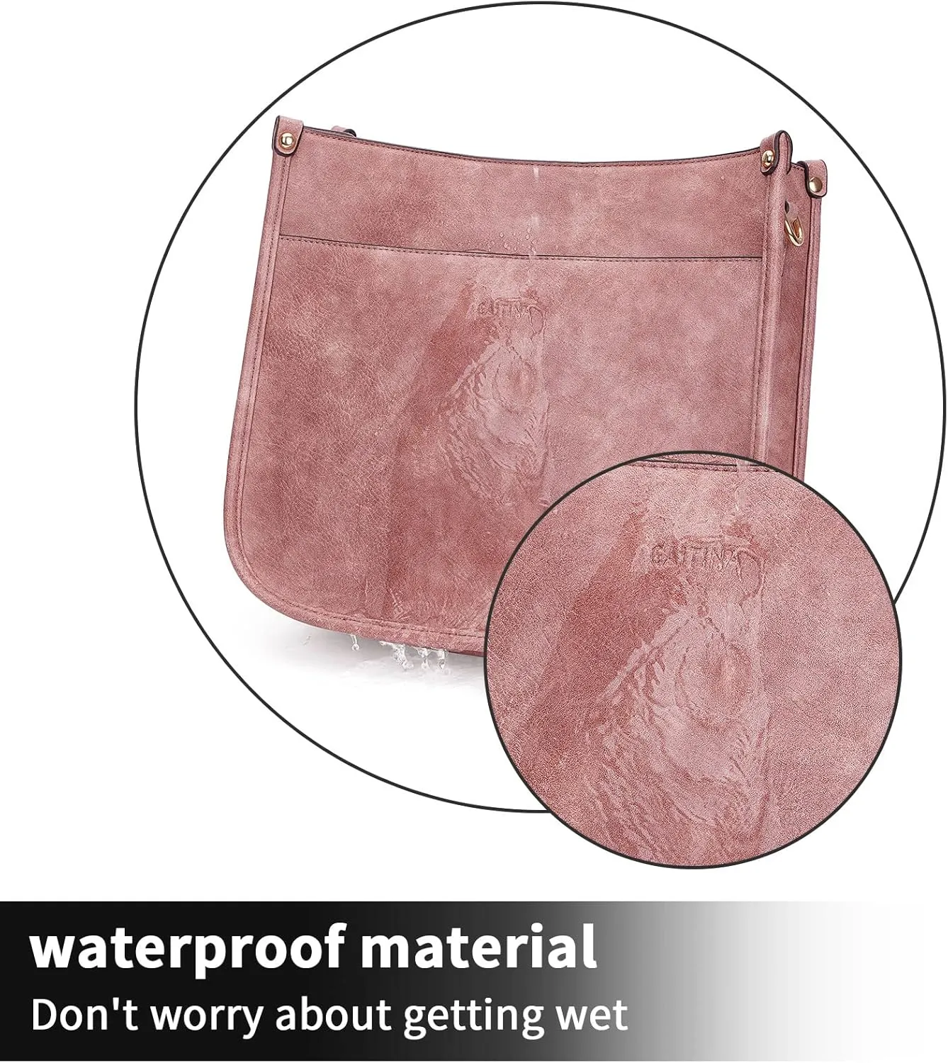 Crossbody Bag Women Vegan Leather Hobo Handbag Trendy Crossbody Shoulder Bag Purses For Women with 2 Adjustable Strap