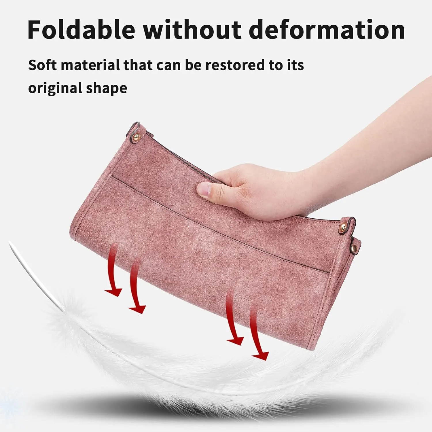 Crossbody Bag Women Vegan Leather Hobo Handbag Trendy Crossbody Shoulder Bag Purses For Women with 2 Adjustable Strap