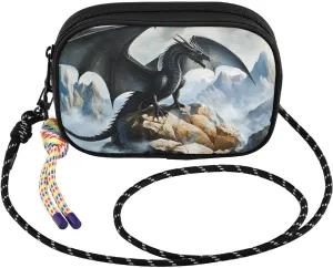 Crossbody Bags Dragon Vintage Rocky for Women Cell Phone Purses Women's Shoulder Handbags Wallet Purse with Adjustable Strap