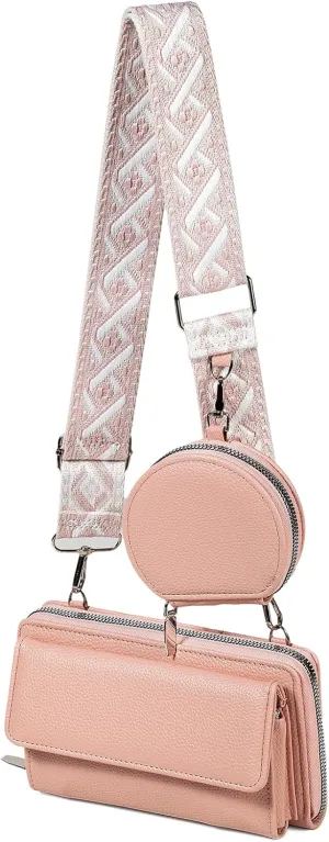 Crossbody Bags for Women, Crossbody Wallet Purse Small Purses, Phone Shoulder Handbags for Travel Daypack
