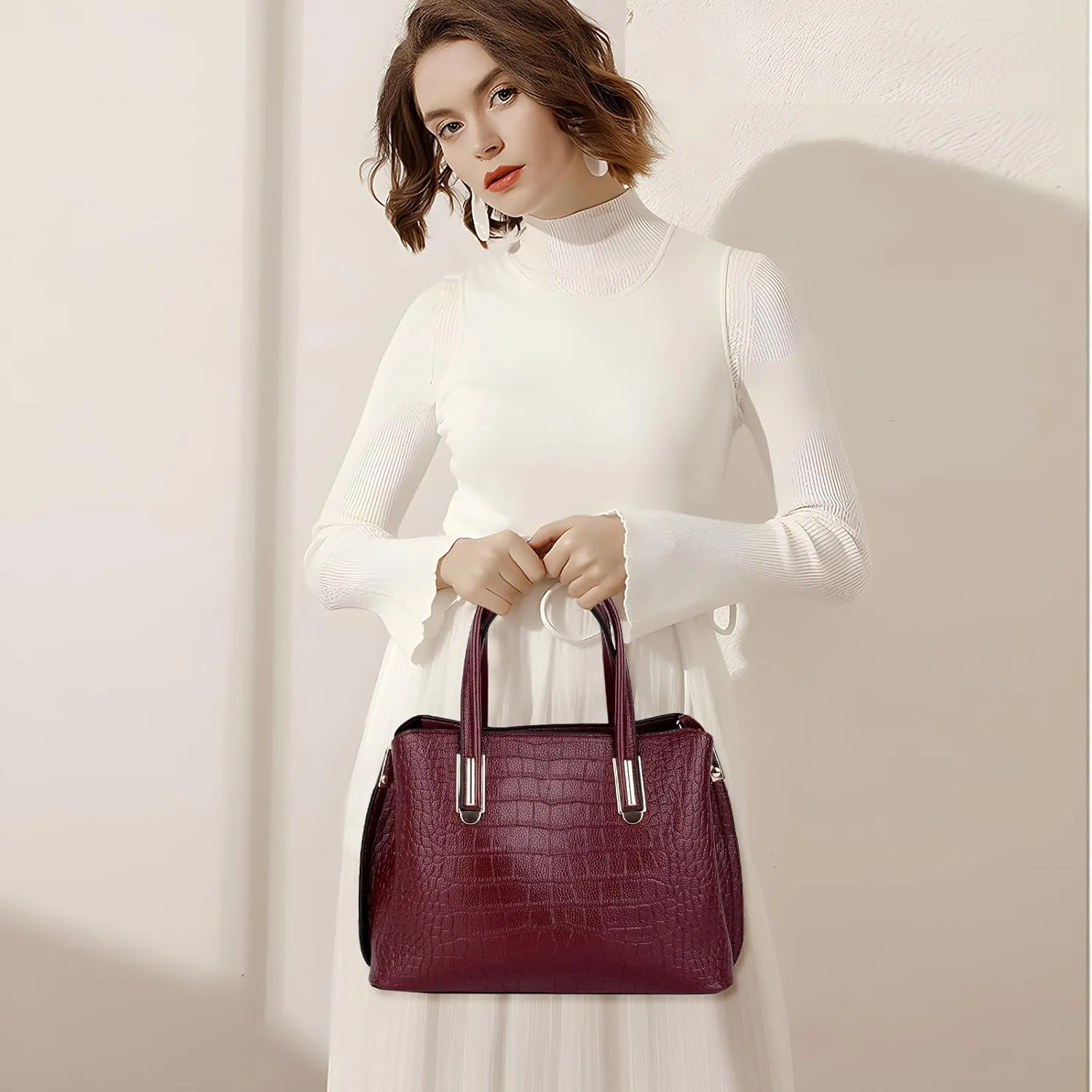 Crossbody Bag,Women's Crossbody Handbags,Hand Bags,Leather Bags For Women,Leather Tote,Shoulder Tote Bag