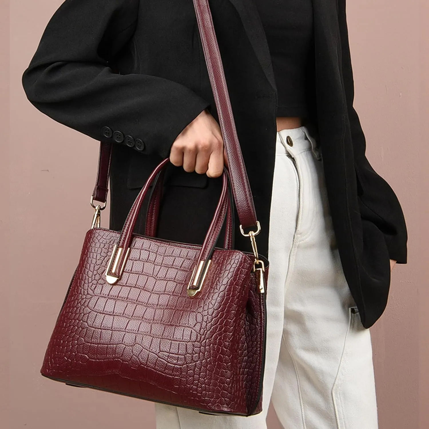 Crossbody Bag,Women's Crossbody Handbags,Hand Bags,Leather Bags For Women,Leather Tote,Shoulder Tote Bag