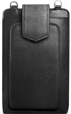 Crossbody Phone Purse (Black) - Touch Screen Handbag for Women - Strap With Zippered Pouch & Sling Crossbody (Boca)