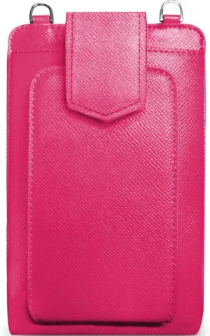 Crossbody Phone Purse (Pink) - Touch Screen Handbags for Women - Zippered Pouch & Phone Sling Crossbody (Boca)