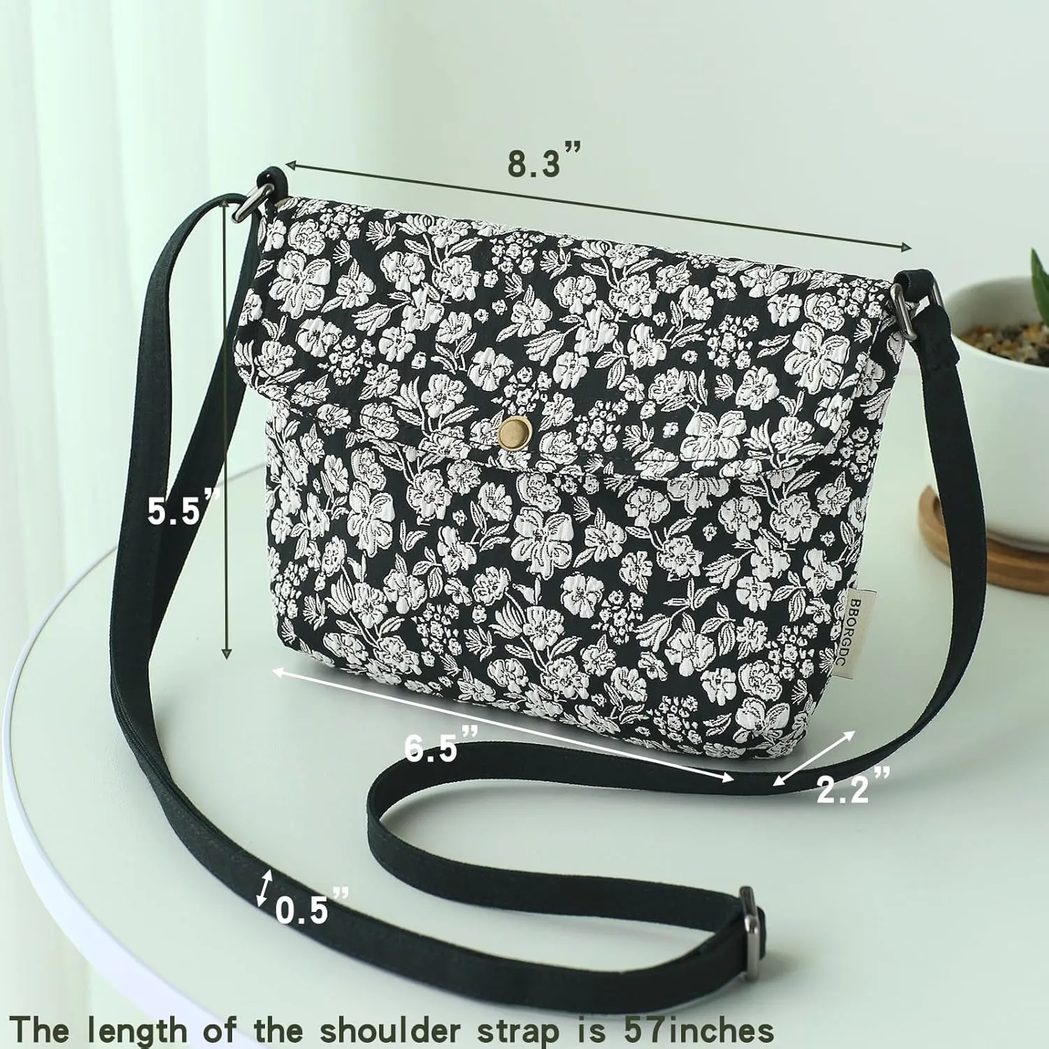 Crossbody Purse with Adjustable Strap