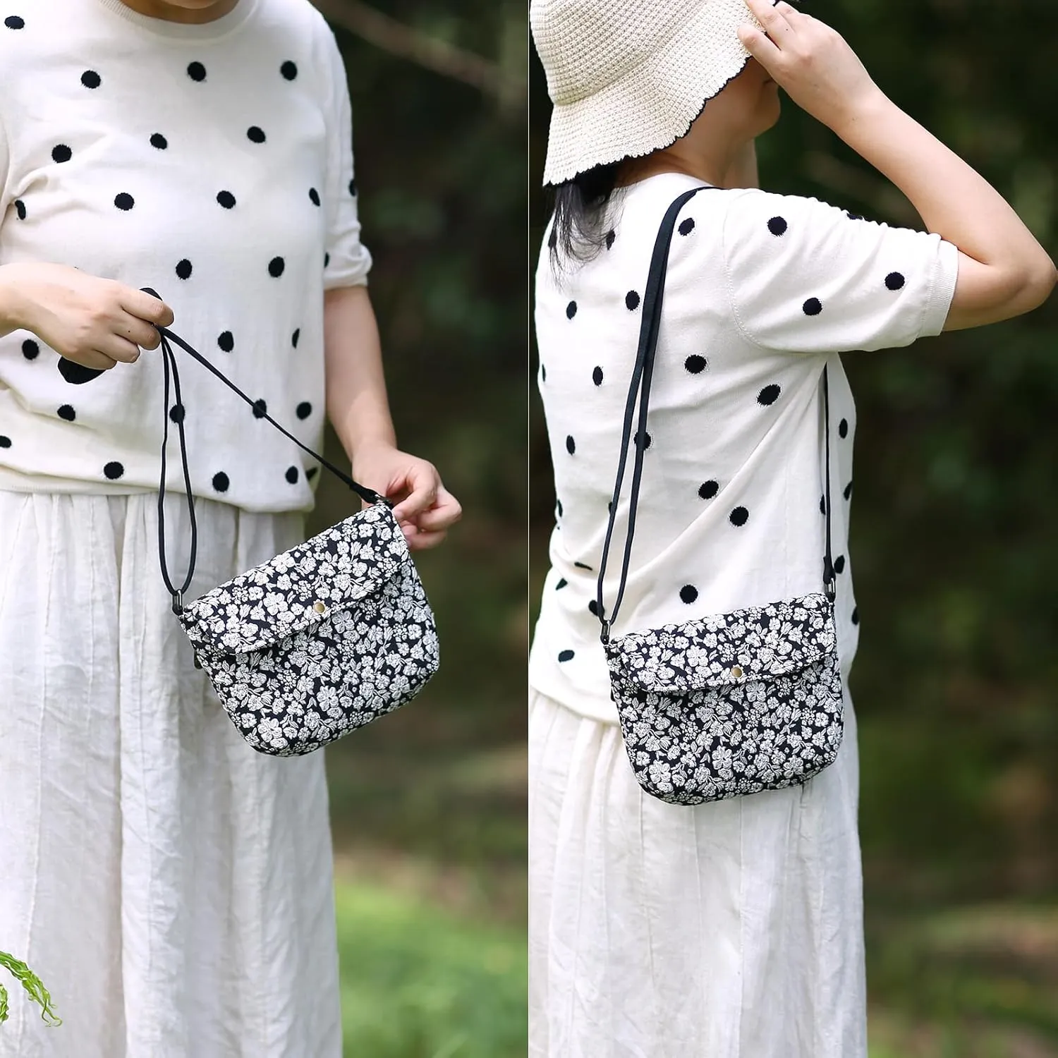 Crossbody Purse with Adjustable Strap