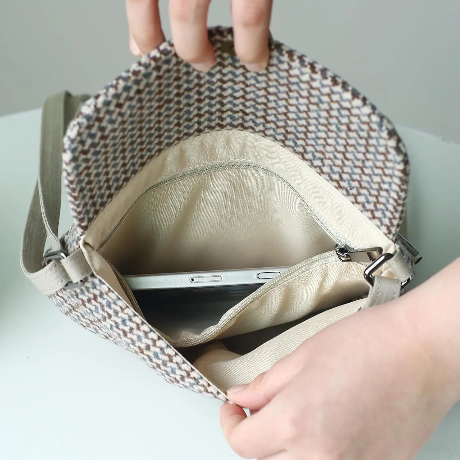 Crossbody Purse with Adjustable Strap