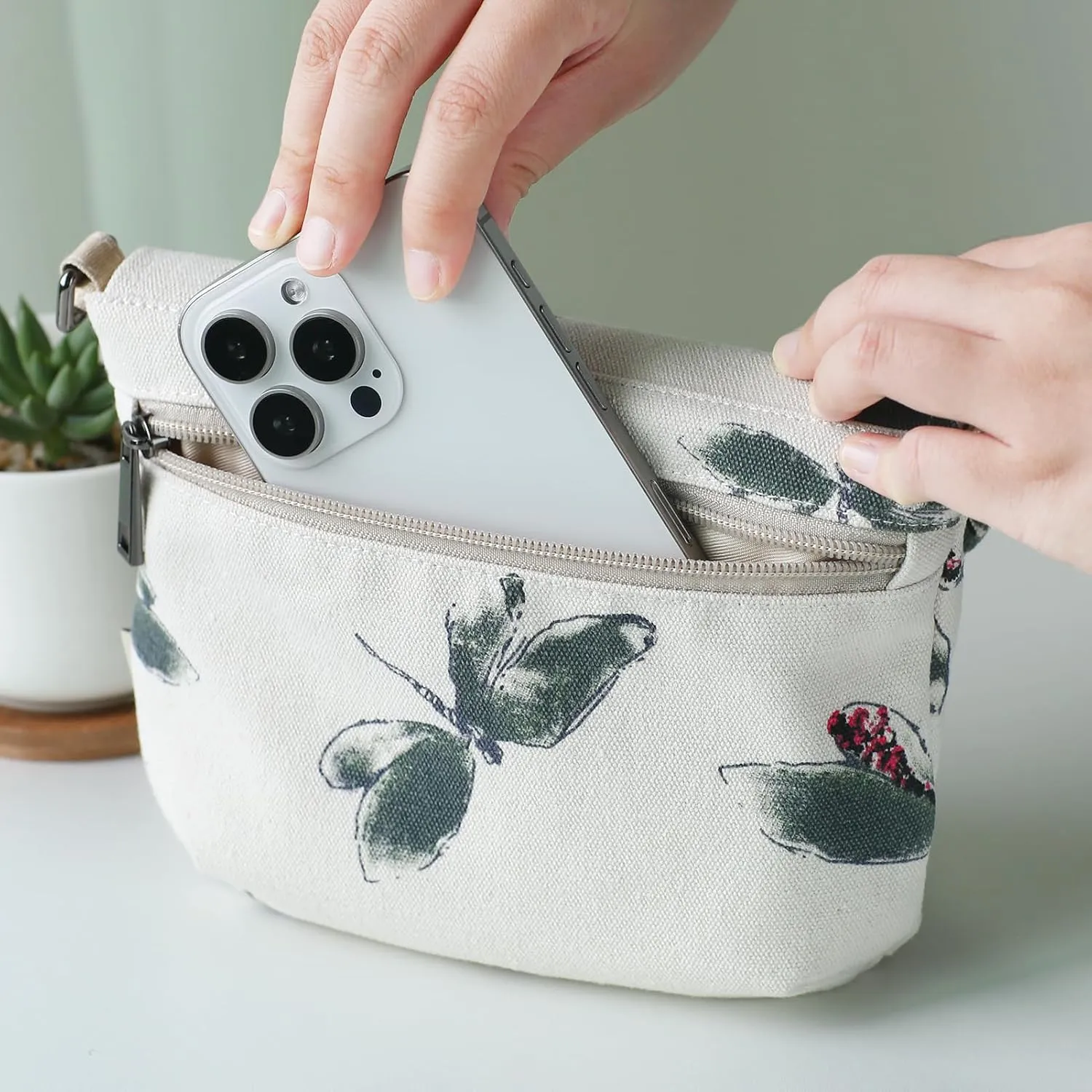 Crossbody Purse with Adjustable Strap