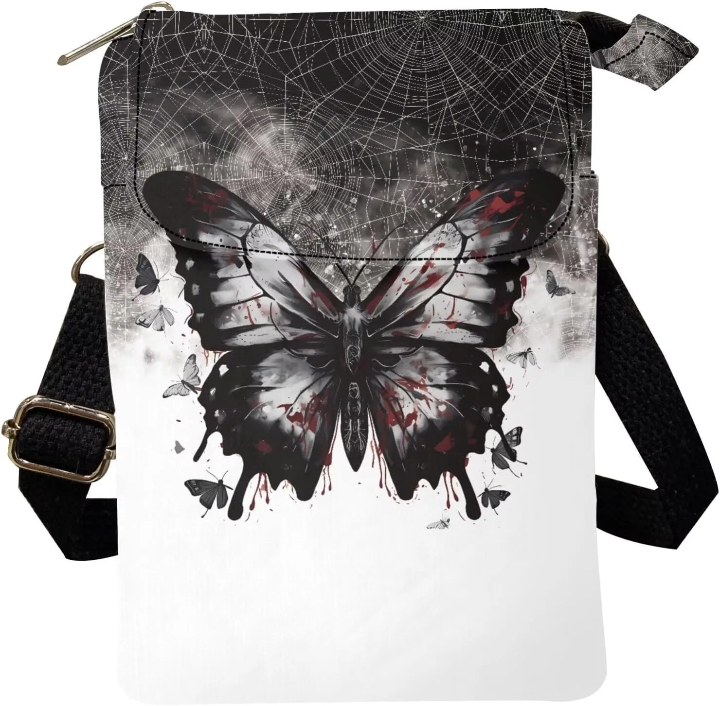 Crossbody Purses for Women Trendy Lightweight Fanny Pack with Zipper Adjustable Strap Cross Body Purses for Women