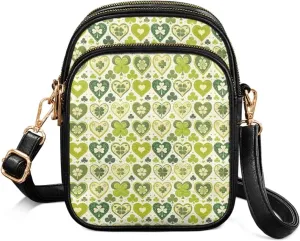Crossbody Purses for Womens Multi Pocket Shoulder Purses Waterproof Crossbody Bag PU Leather Shoulder Satchel Bag