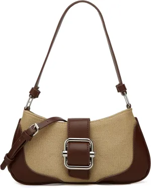 Crossbody Shoulder Bag for Women Chic Tote Handbag Mini Clutch Purse PU Leather Messenger Bag Evening Satchel Bag