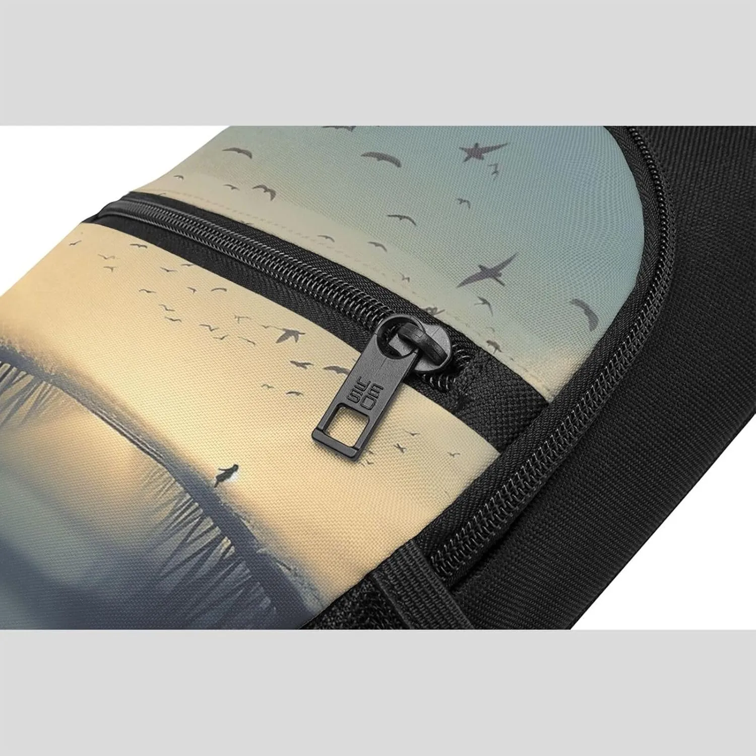 Crossbody Sling Backpack Sling Bag for Men Women Cross Chest Bag Shoulder Bag Bridges of Birds Travel Hiking Daypack