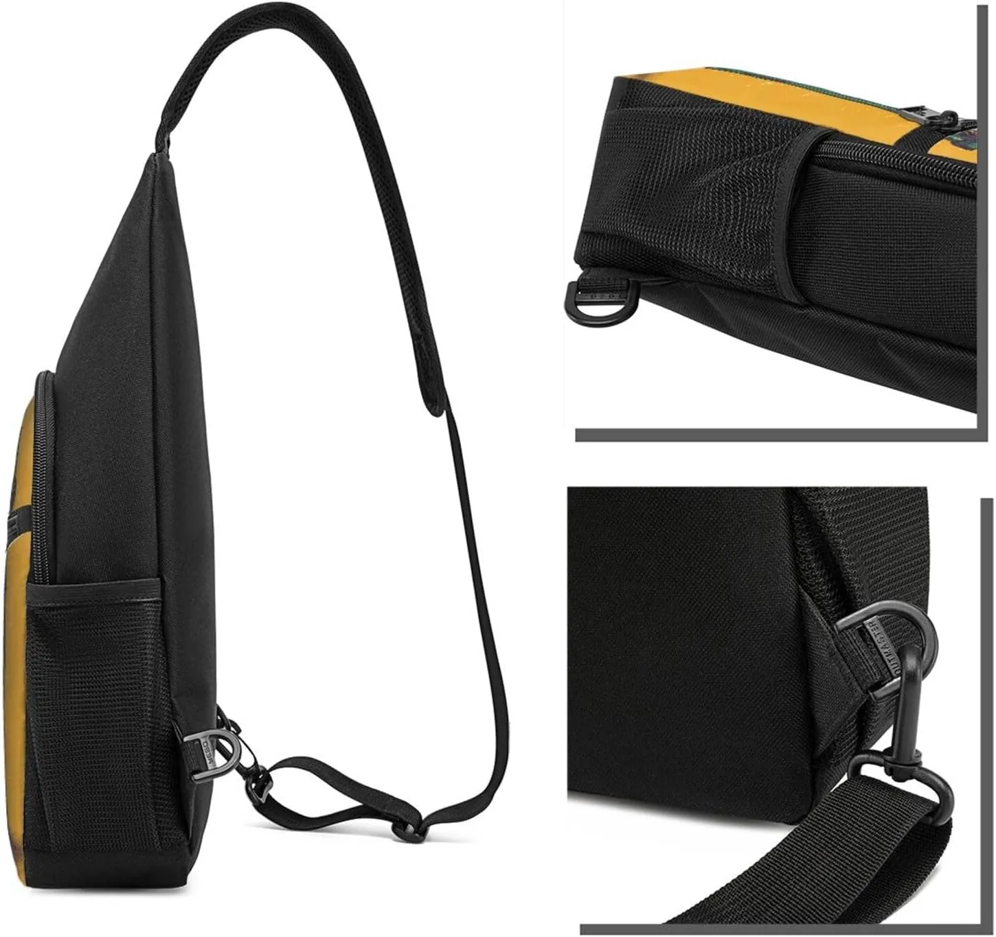 Crossbody Sling Backpack Sling Bag for Men Women Cross Chest Bag Shoulder Bag Card communication box Travel Hiking Daypack