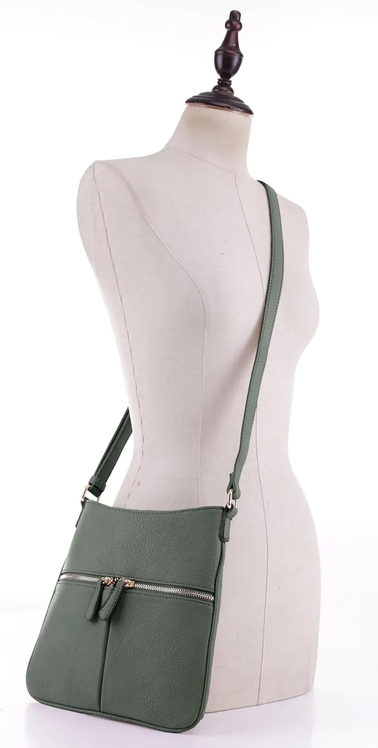 Crossbody Travel Bag, Adjustable Strap, Multiple Pockets