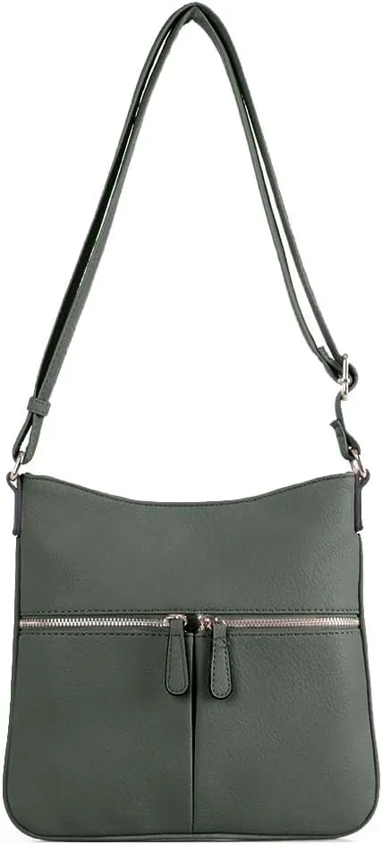 Crossbody Travel Bag, Adjustable Strap, Multiple Pockets