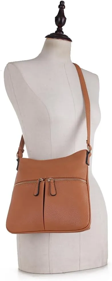 Crossbody Travel Bag, Adjustable Strap, Multiple Pockets