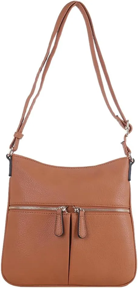 Crossbody Travel Bag, Adjustable Strap, Multiple Pockets