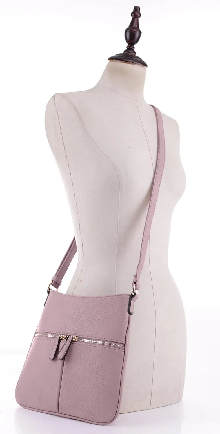 Crossbody Travel Bag, Adjustable Strap, Multiple Pockets