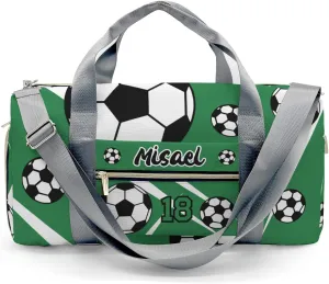 Custom Duffel Bag Sport Travel Bags Soccer Team Player Carry On Luggage Bags Personalized Duffle Bag Gifts