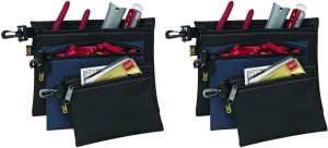 Custom Leathercraft Multipurpose Zippered Storage Bags