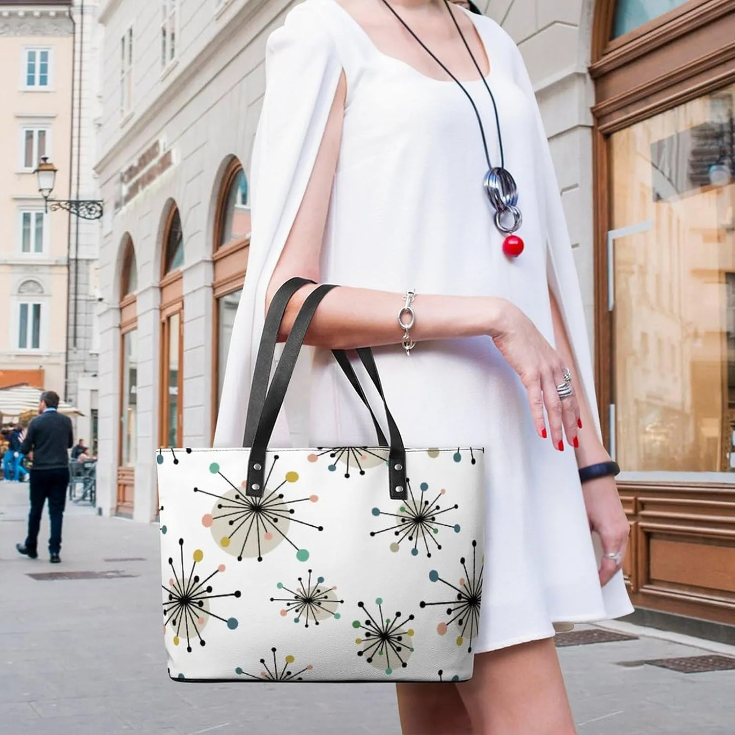 Cute AutismAwareness A Leather Handbag with Large Capacity And Portability