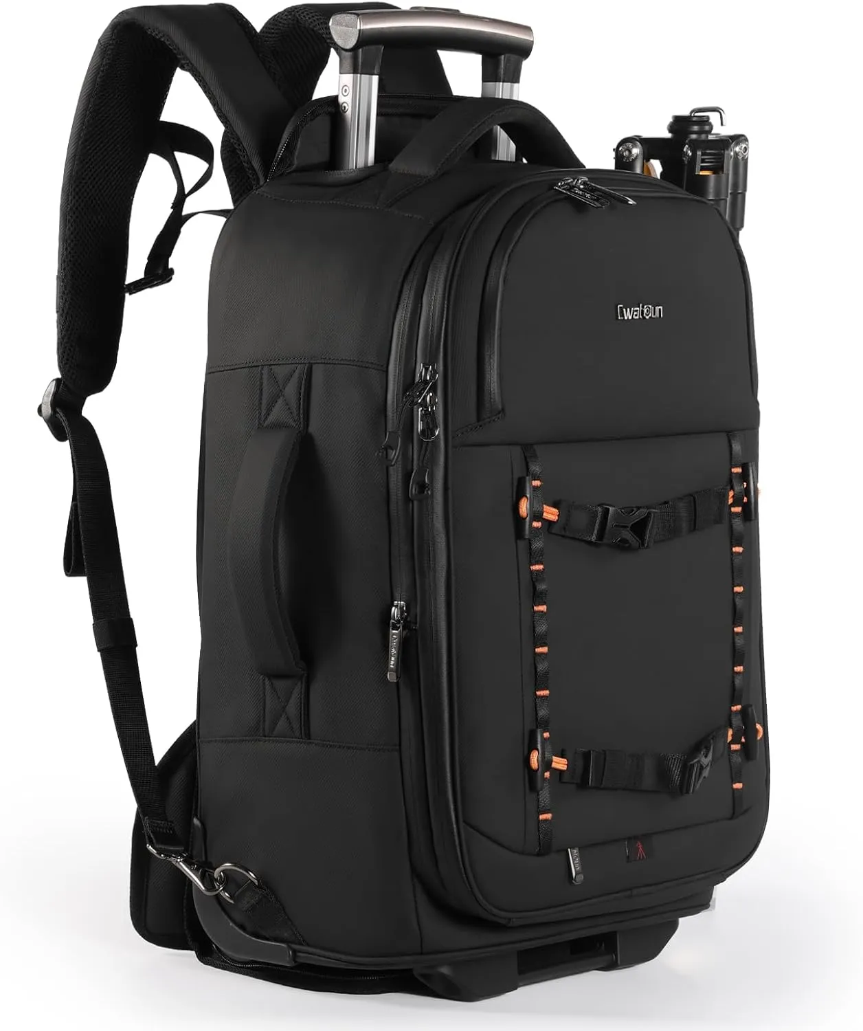 Cwatcun D136Camera Backpack Rolling