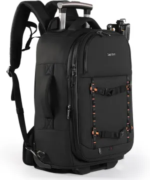 Cwatcun D136Camera Backpack Rolling