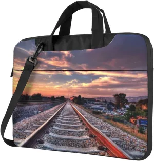 Dalmatian Dog Laptop Shoulder Bag ​for Men Women, Computer Carrying Case Messenger Bag with Strap