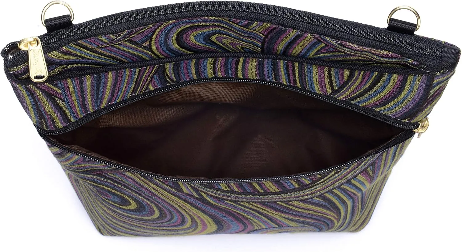 Danny K. Women's Tapestry Bag Crossbody Handbag, Maggie Purse Handmade in the USA