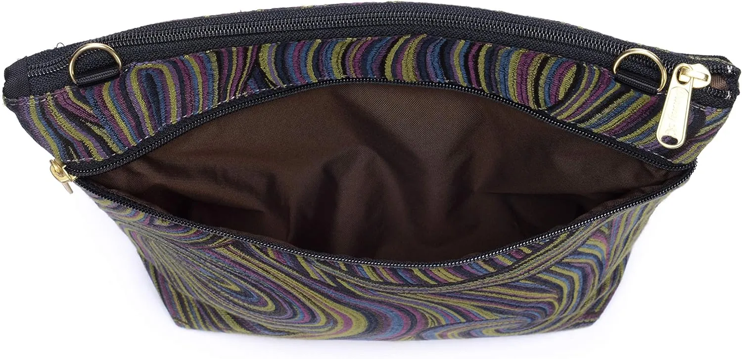 Danny K. Women's Tapestry Bag Crossbody Handbag, Maggie Purse Handmade in the USA