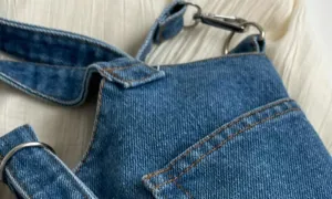 Denim Crossbody Bags for Women Jean Hobo Bag Fashion Shoulder Bag Tote Bag Satchel Handbag for Dating Travel Casual