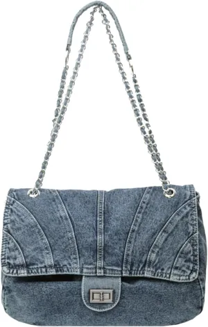 Denim Purse for Women Jean Purses Tote Bag for Women Handbags Work Bags Trendy Crossbody Bags Womens Shoulder Bag